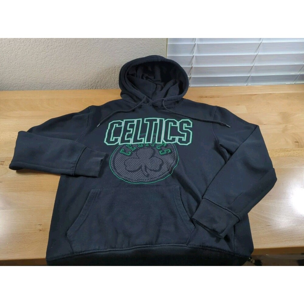 Ultra Game Boston Celtics Long Sleeve Hoodie Small Black